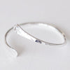 Aven | Adjustable Open Cuff | Silver