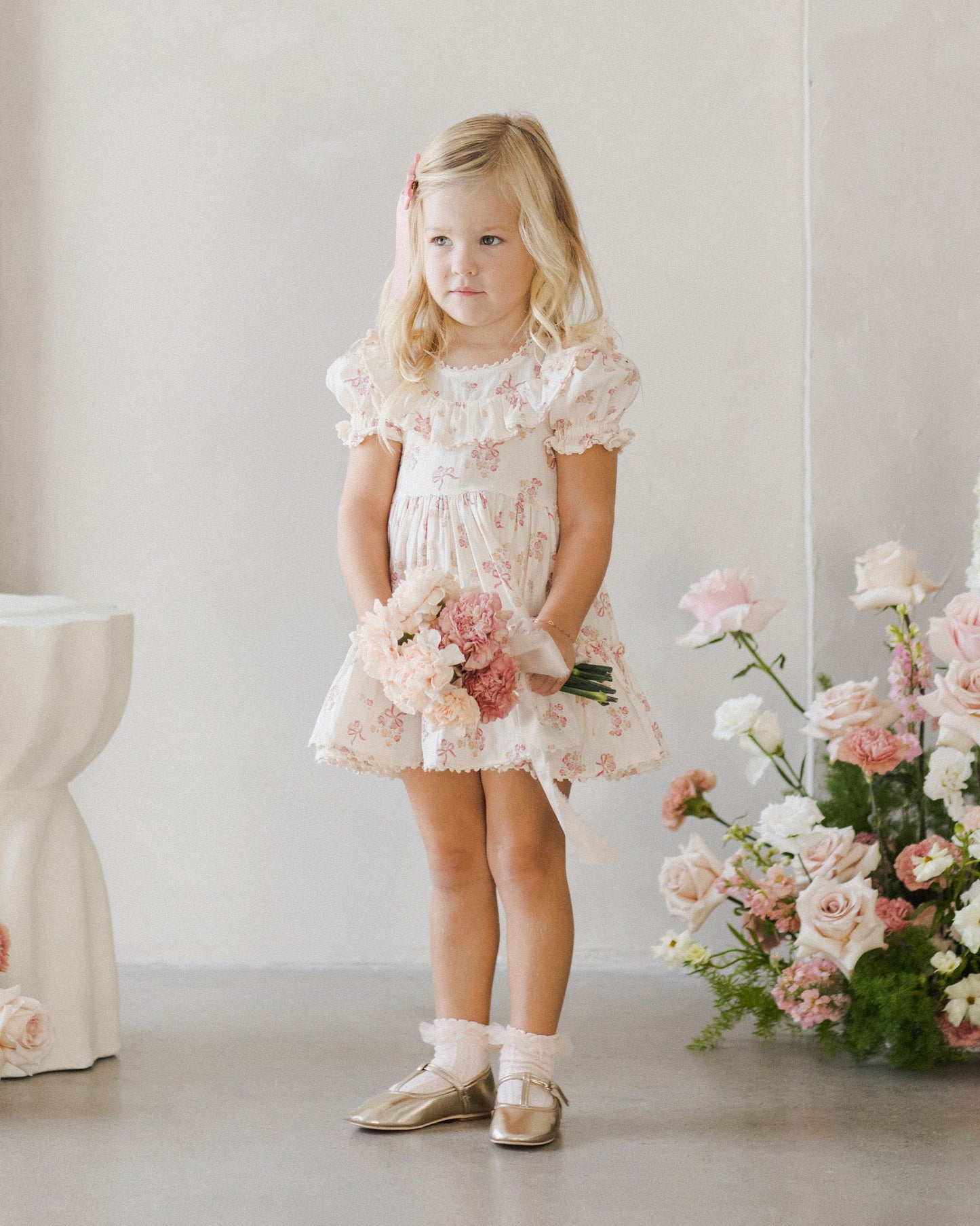 Eva Dress | Bow Ditsy