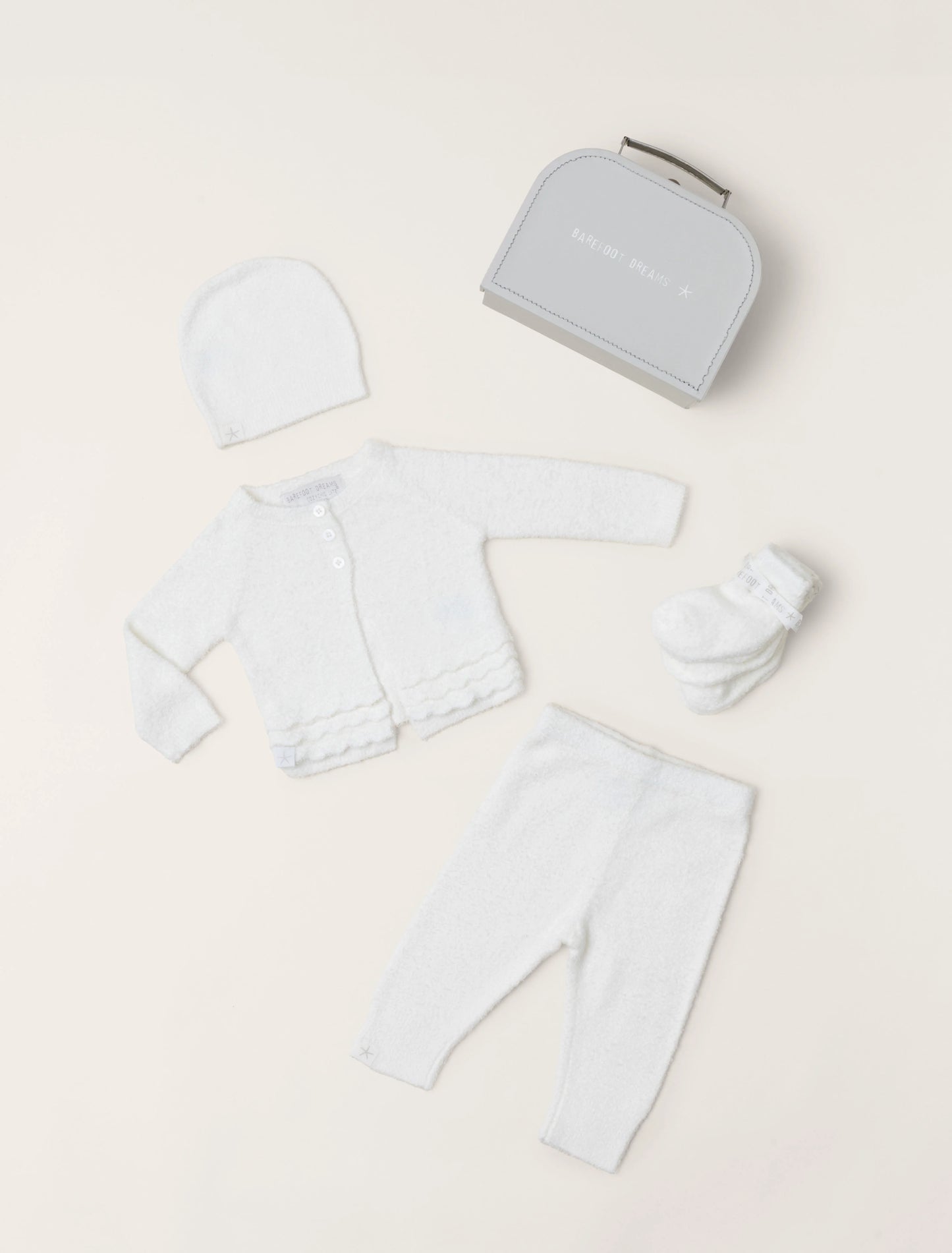 CozyChic Lite® Girls Heirloom Newborn Set | Pearl