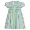 Smocked Bridget Dress | Leland Plaid