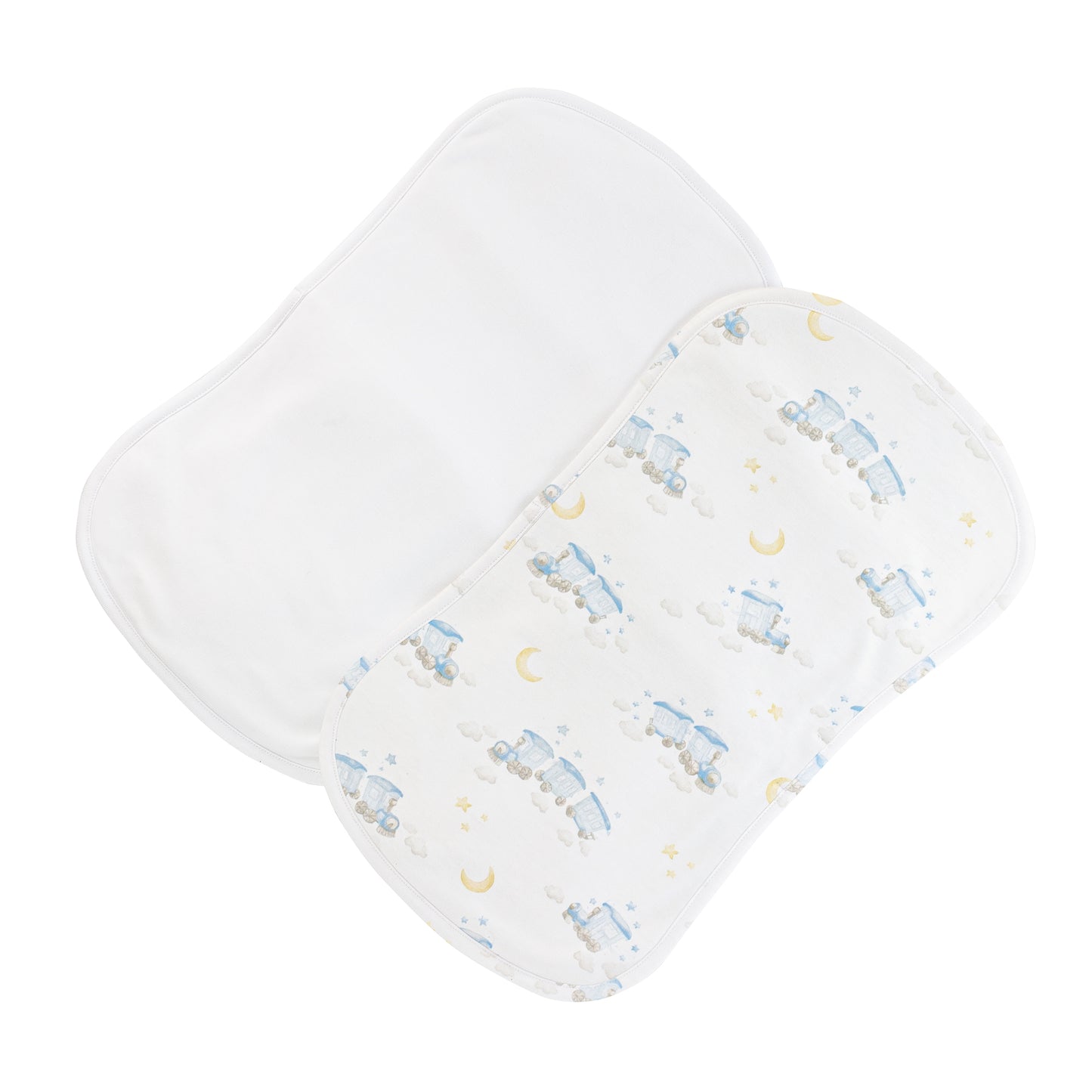 Little Train Burp Cloth Set