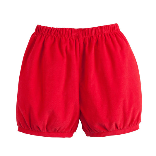 Banded Short | Red Corduroy