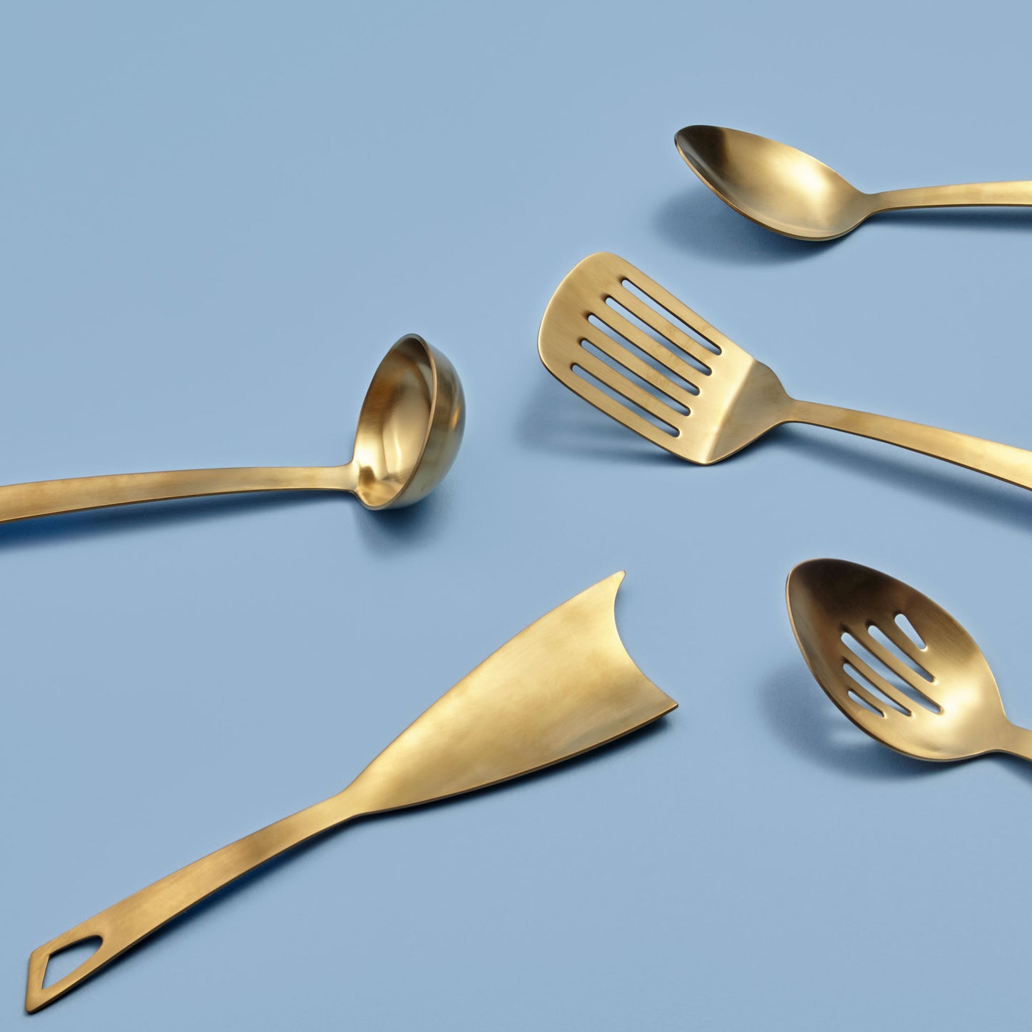 Brushed Gold Spatula