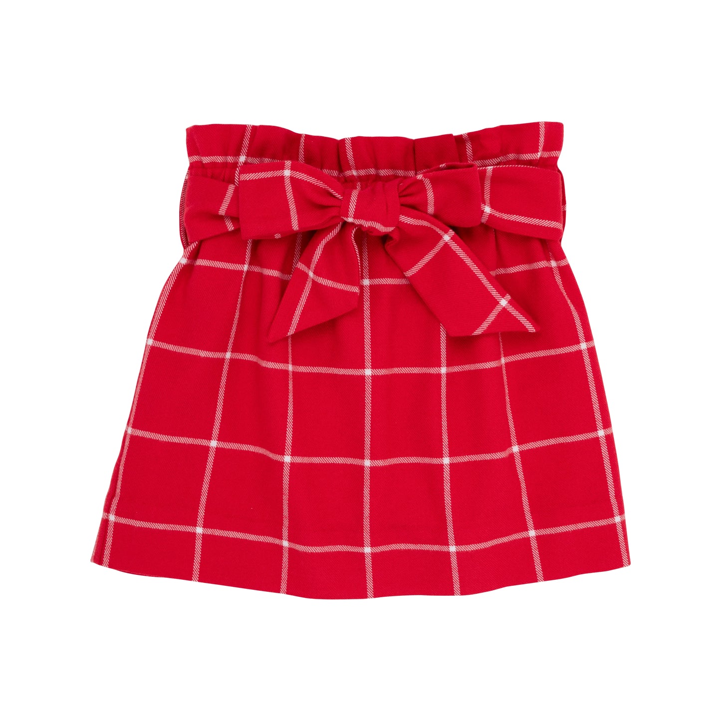 Beasley Bow Skirt | Woodland Avenue Windowpane