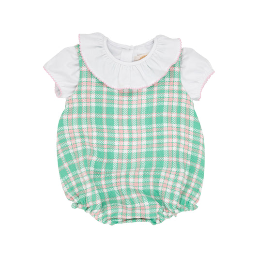 Brooksy Bubble Set | Putney Plaid/Worth Ave. White/Palm Beach Pink