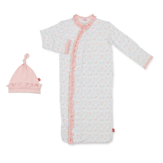 Carousel Modal Magnetic Sleeper Gown + Hat Set