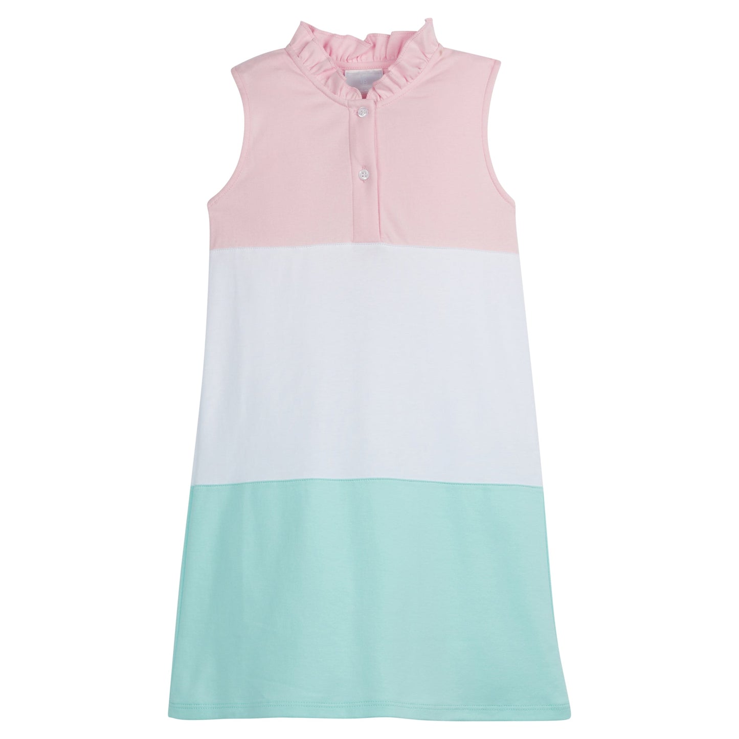 Color Block Hastings Polo Dress | Pink