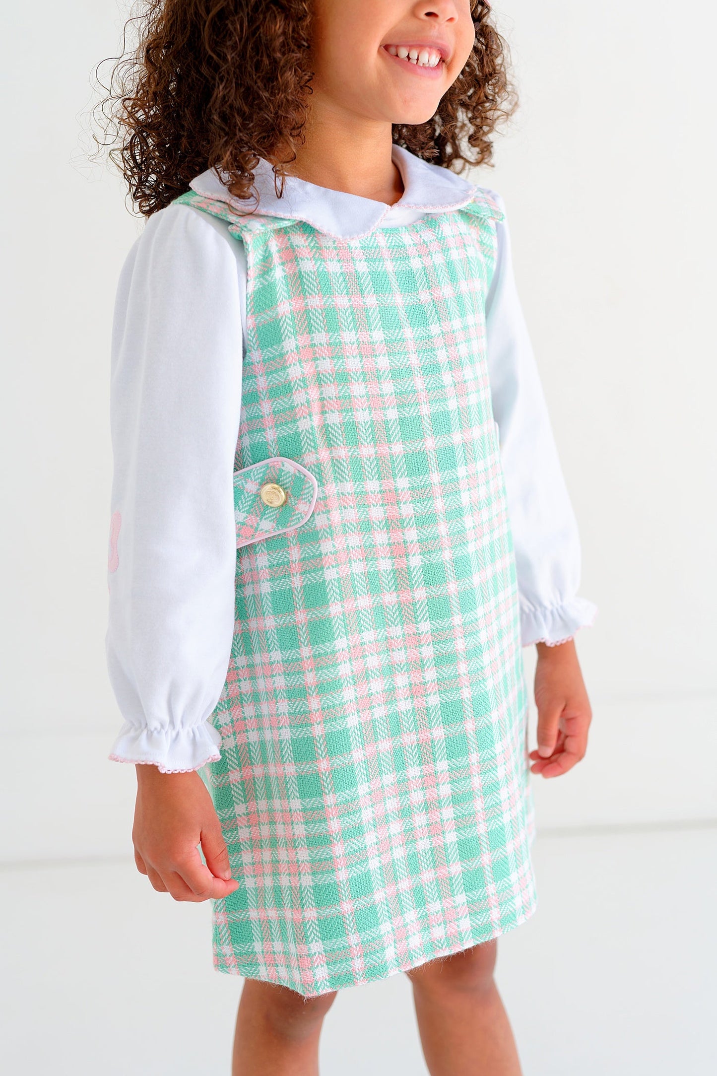 Janie Jumper | Putney Plaid/Palm Beach Pink