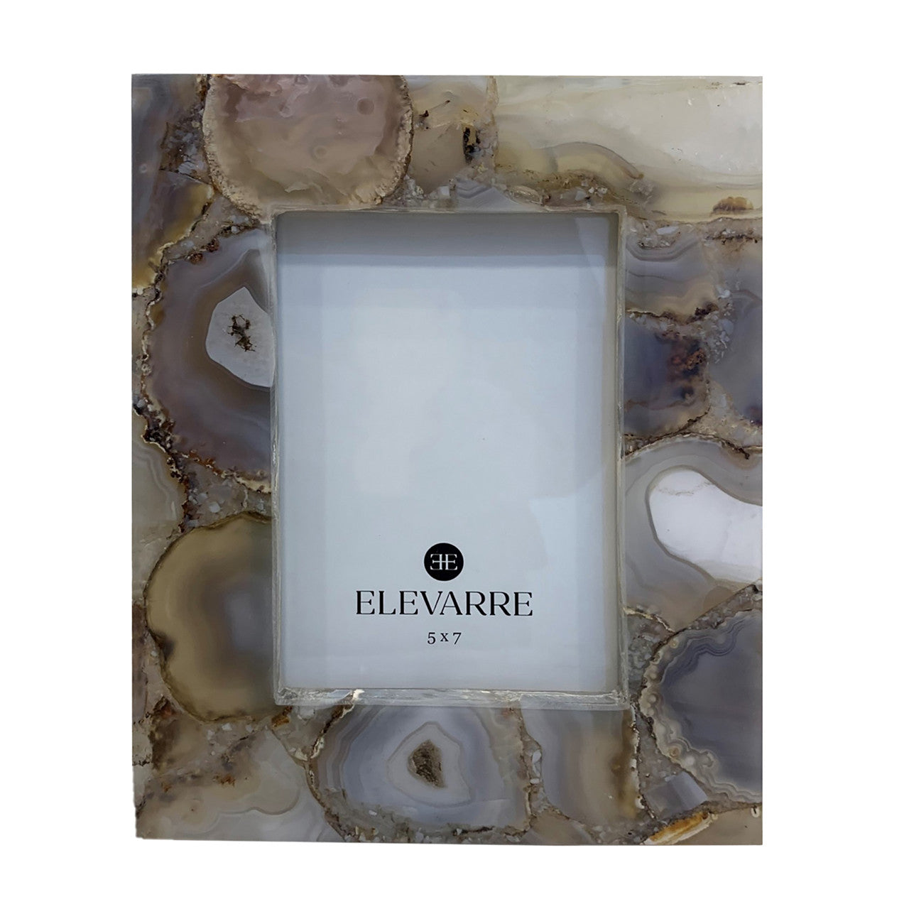 Mankato Grey Agate Photo Frame | 4x6