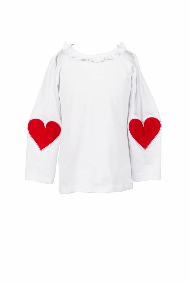 Red Heart Applique Shirt