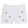 Embroidered Short | Strawberry