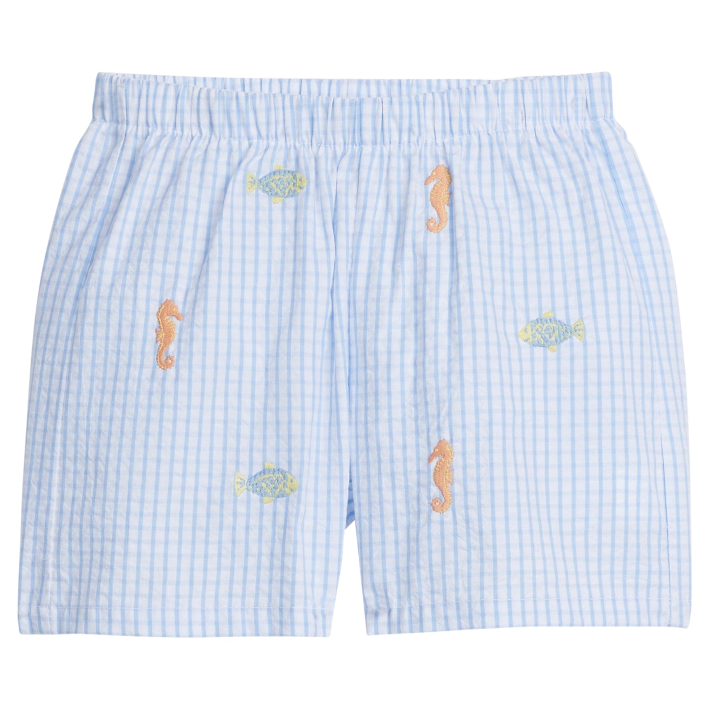 Embroidered Basic Short | Fish