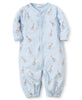 Sophie la Girafe Print Converter Gown - Light Blue