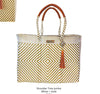 Shoulder Tote | Jumbo | Diamond White Gold