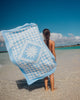 Blue Sol Beach Towel