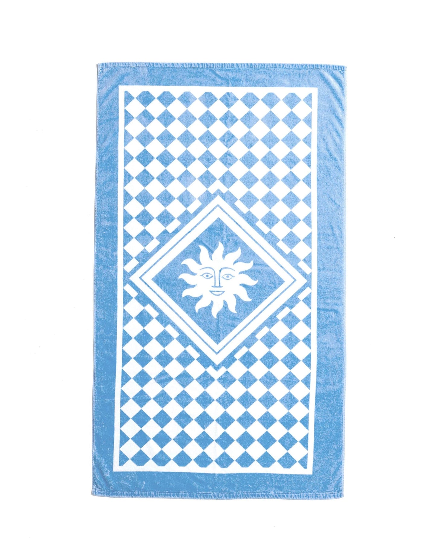 Blue Sol Beach Towel