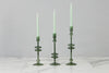 Emerald Glass Candlestick | Small