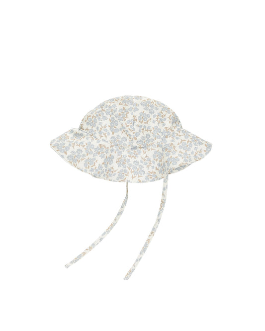 Floppy Swim Hat | Blue Ditsy