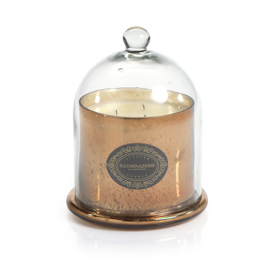 Vanilla Orchid | Wax Filled Mercury Glass Jar & Cloche (M)