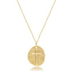 16" Inspire Gold Charm Necklace