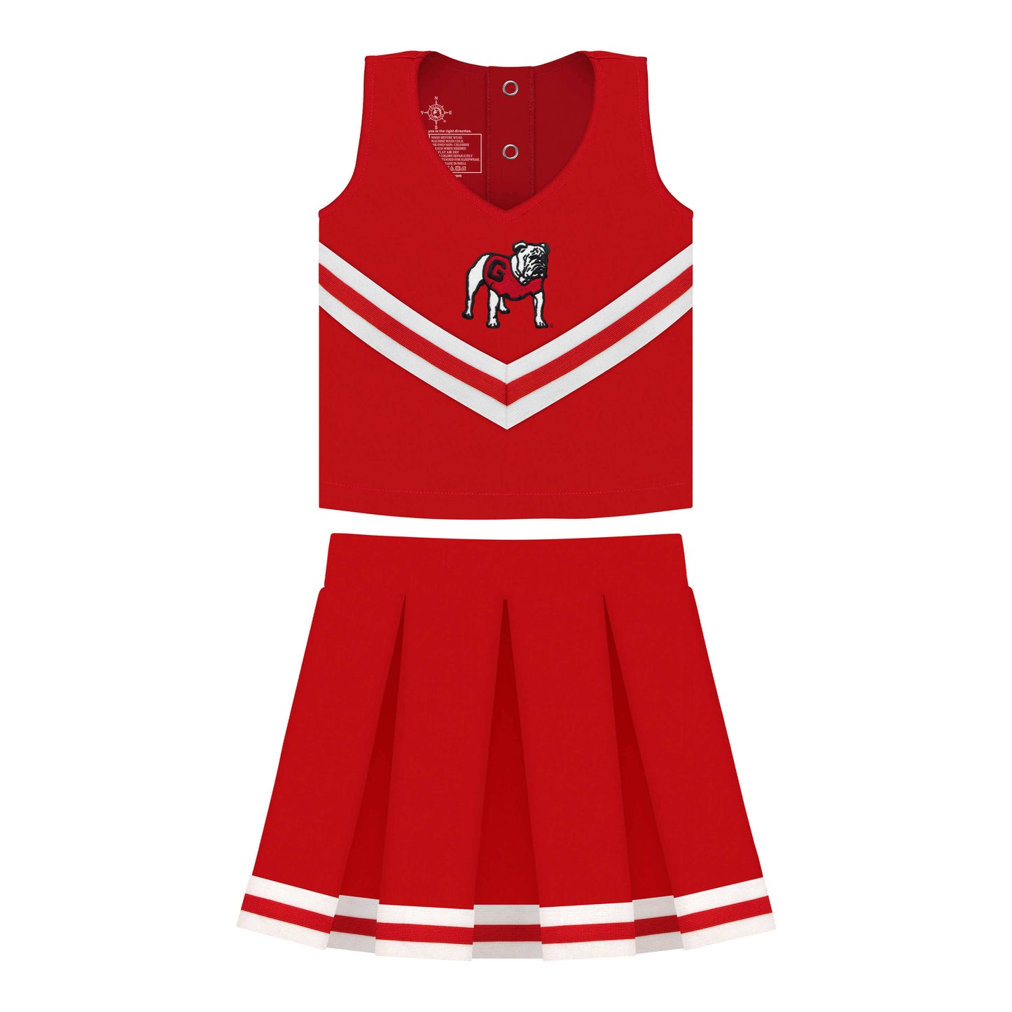 Cheer 2-piece + Bloomer | Red