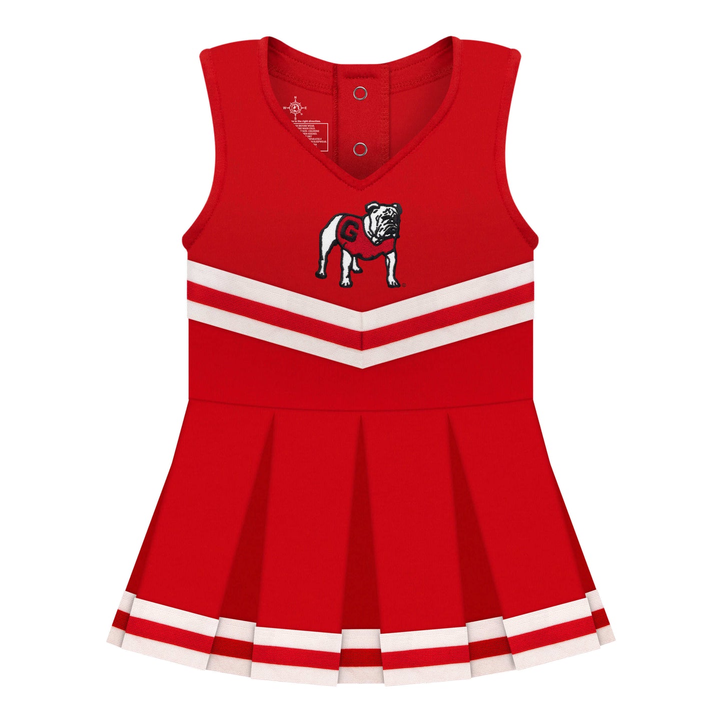 Georgia Bulldogs 1-piece Cheer Dress | Red