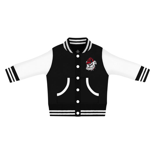 Georgia Bulldogs Varsity Jacket | Black