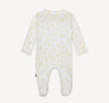 Evangeline Magnetic Organic Cotton Footie w/Ruffle