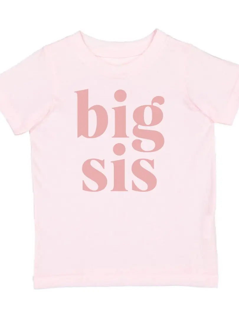 Big Sis T-shirt | Pink