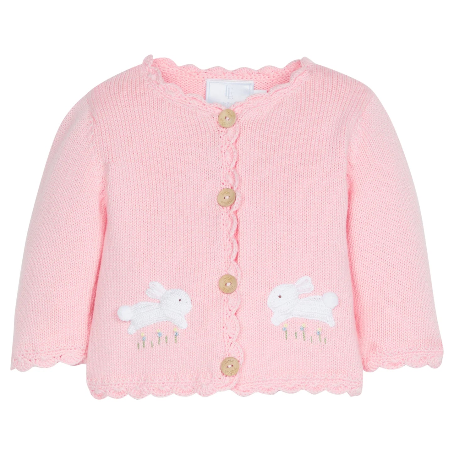 Crochet Sweater | Pink Bunny