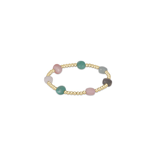 Admire Gold 3mm Bead Bracelet | Hot Mess