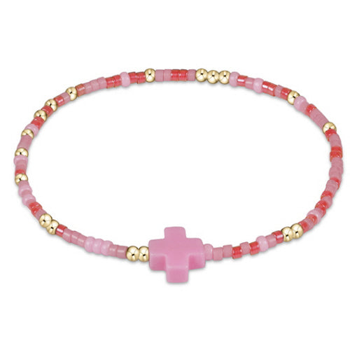 egirl Hope Unwritten Signature Cross Bracelet | Party Like a Flockstar