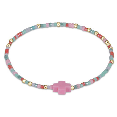 egirl Hope Unwritten Signature Cross Bracelet | Anything is Popsicle