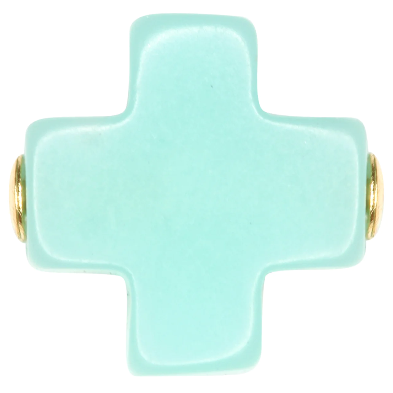 egirl Signature Cross Gold Pattern 3mm Bead Bracelet | Mint