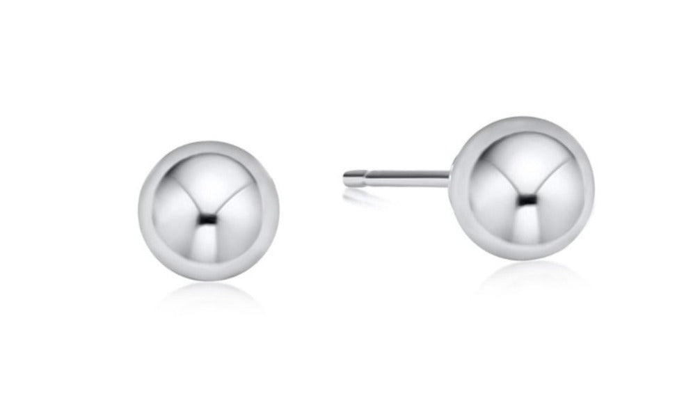 classic 8mm ball stud | sterling