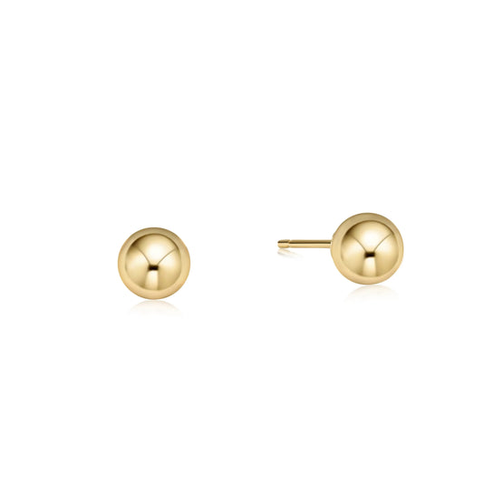 classic 6mm ball stud | gold