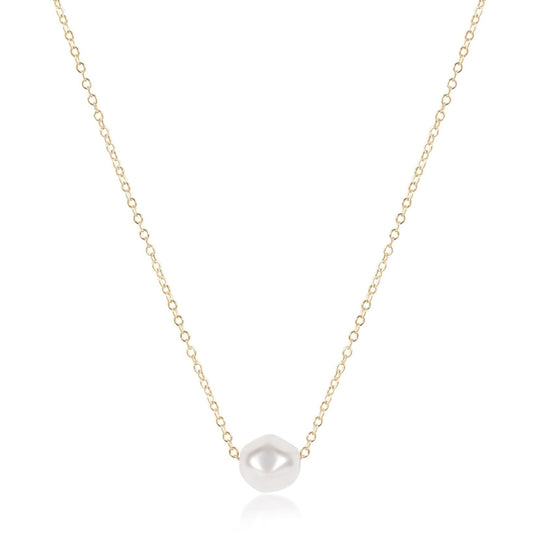 16" necklace gold | admire pearl