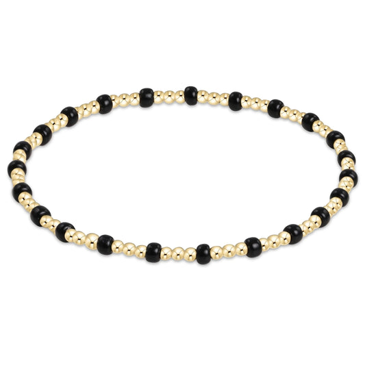 gameday hope gold sincerity bracelet | onyx