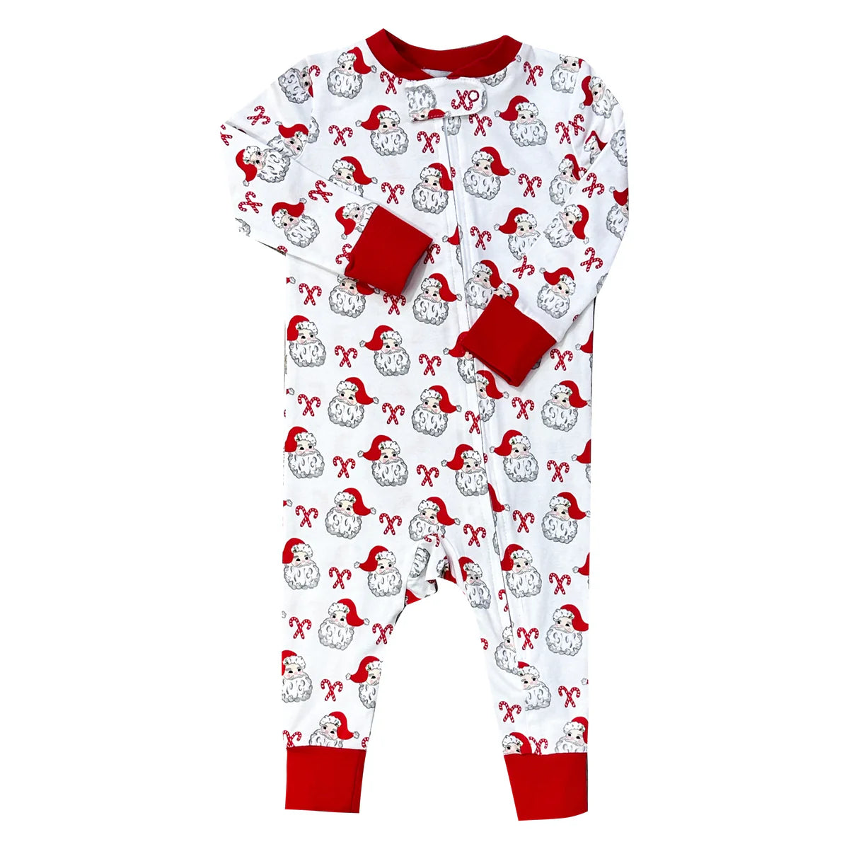 Santa Unisex Zip Front Playsuit