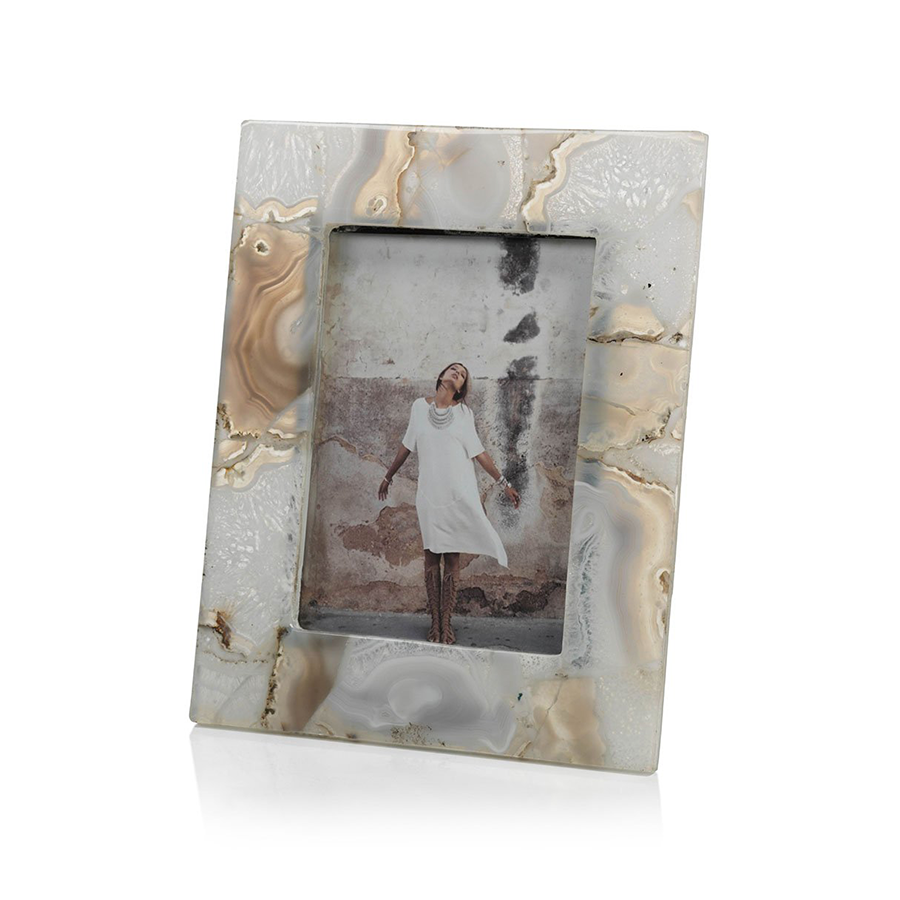 Preto Agate Photo Frame | 5x7