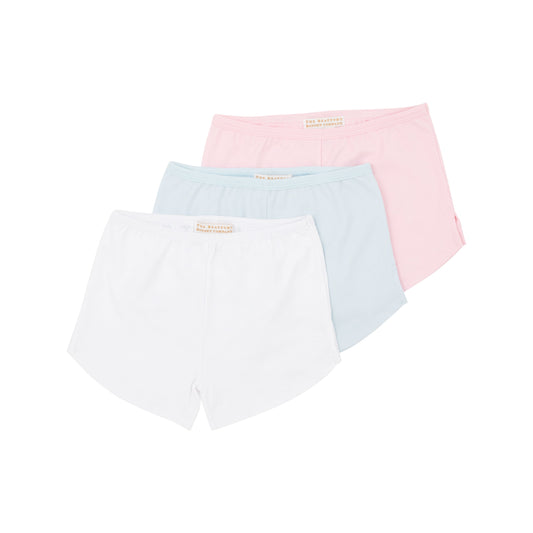 Itty Bitty Undershorts Set | Palm Beach Pink, Worth Avenue White, And Buckhead Blue