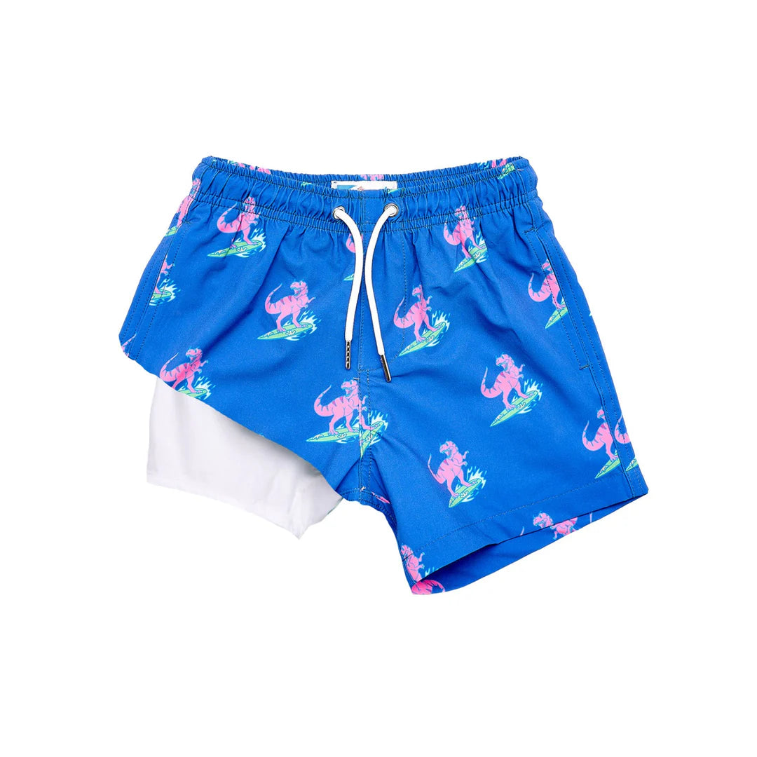 Jurassic Beach  | Compression Lined Swim Trunks