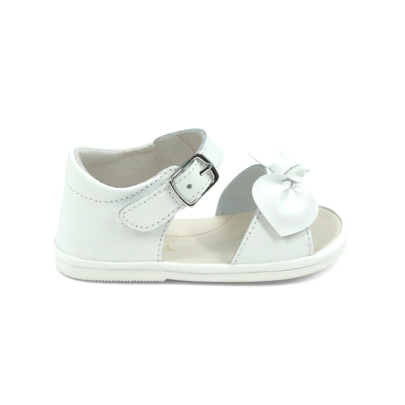 Jolie Bow Sandal | White