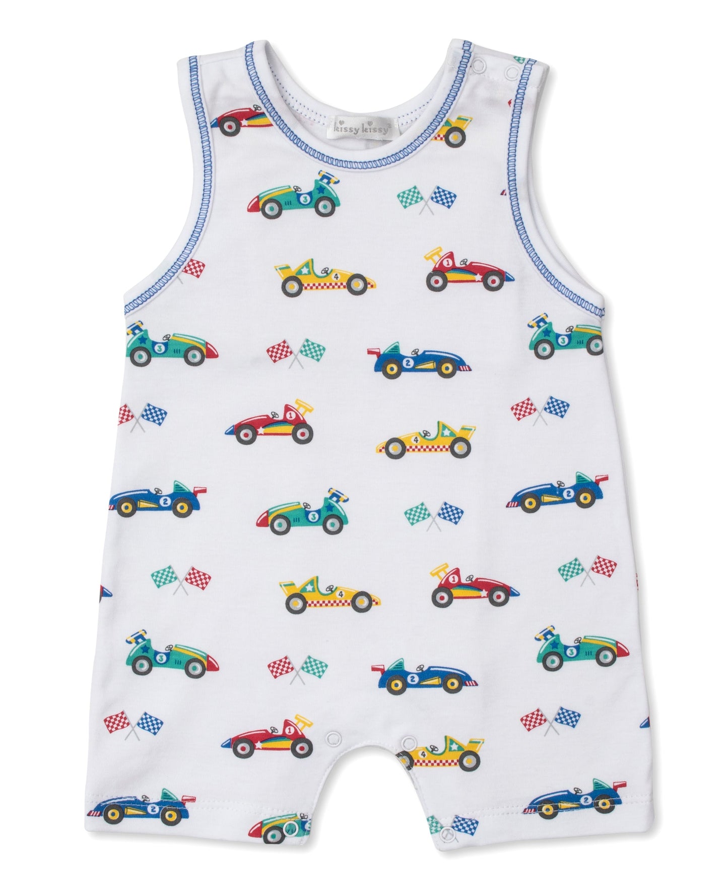 Race Car Rally Sleeveless Playsuit