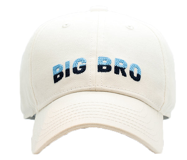 Kids Big Bro Baseball Cap | White