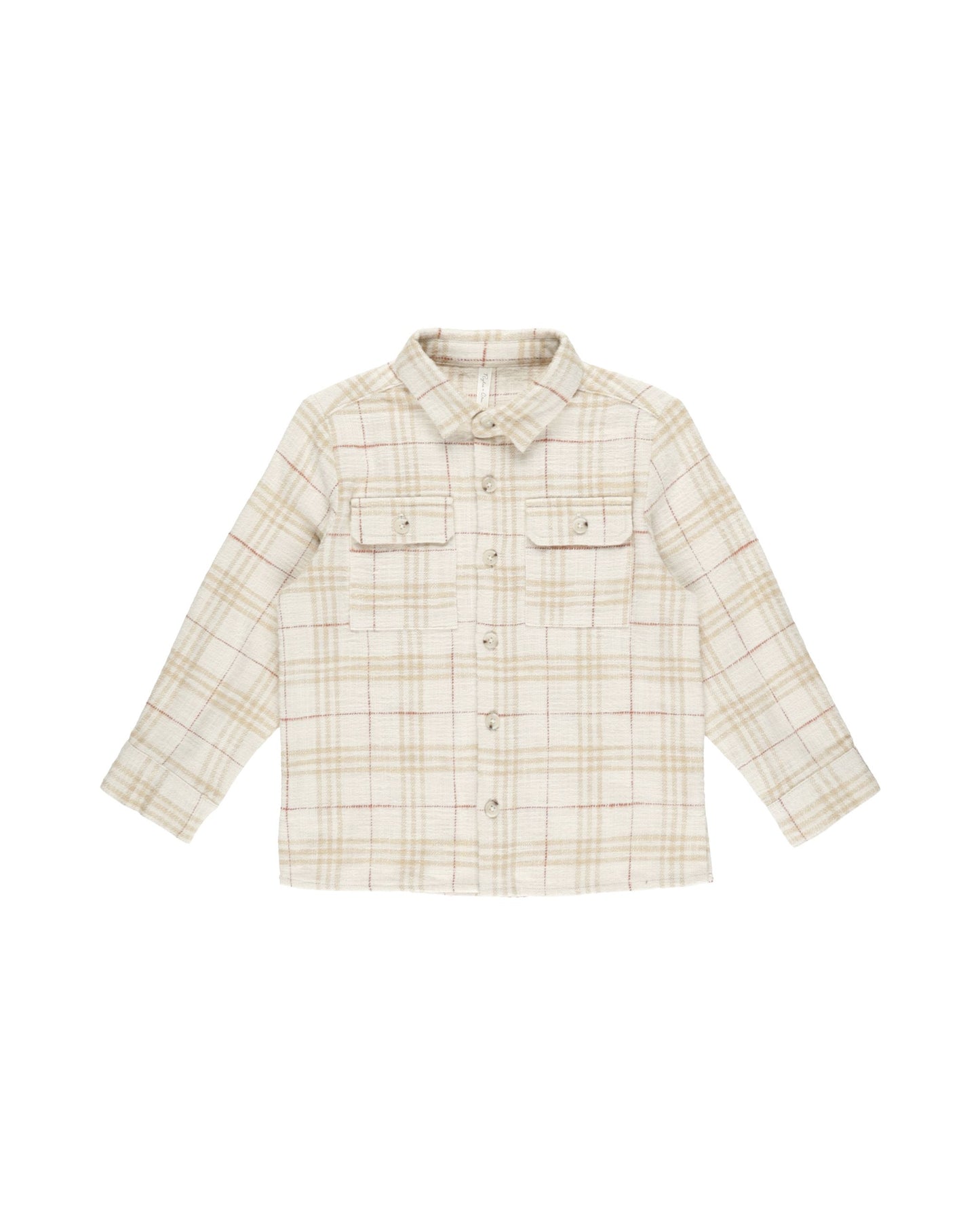 Collared Long Sleeve Shirt | Vintage Plaid