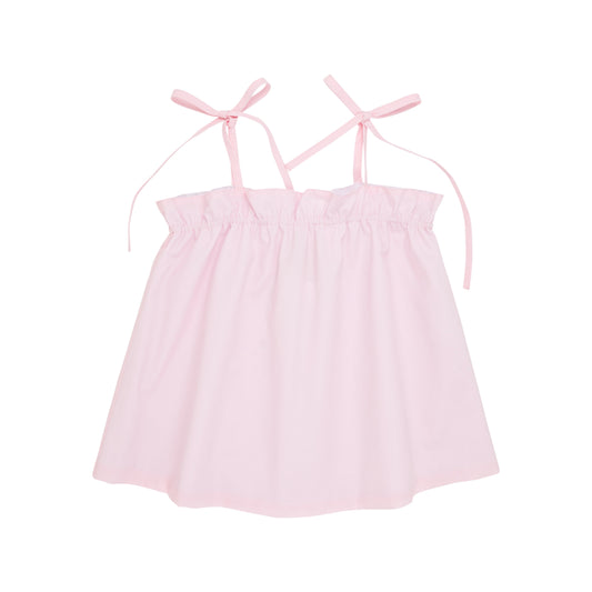 Lainey's Little Top (Pima) | Palm Beach Pink