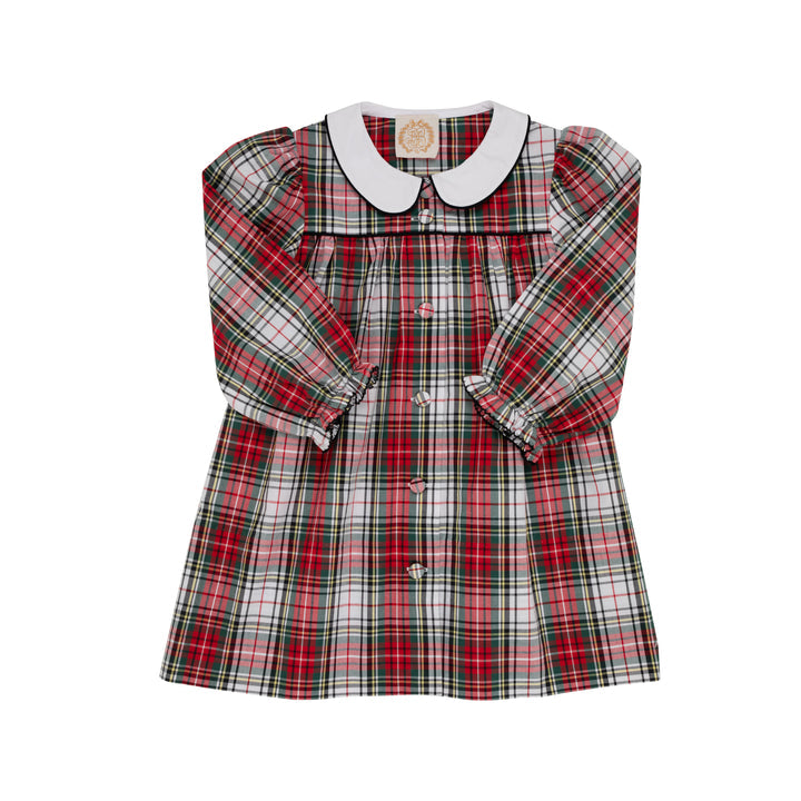 Tabitha's Teacher's Pet L/S Dress | Keene Place Plaid w/ Worth Avenue White