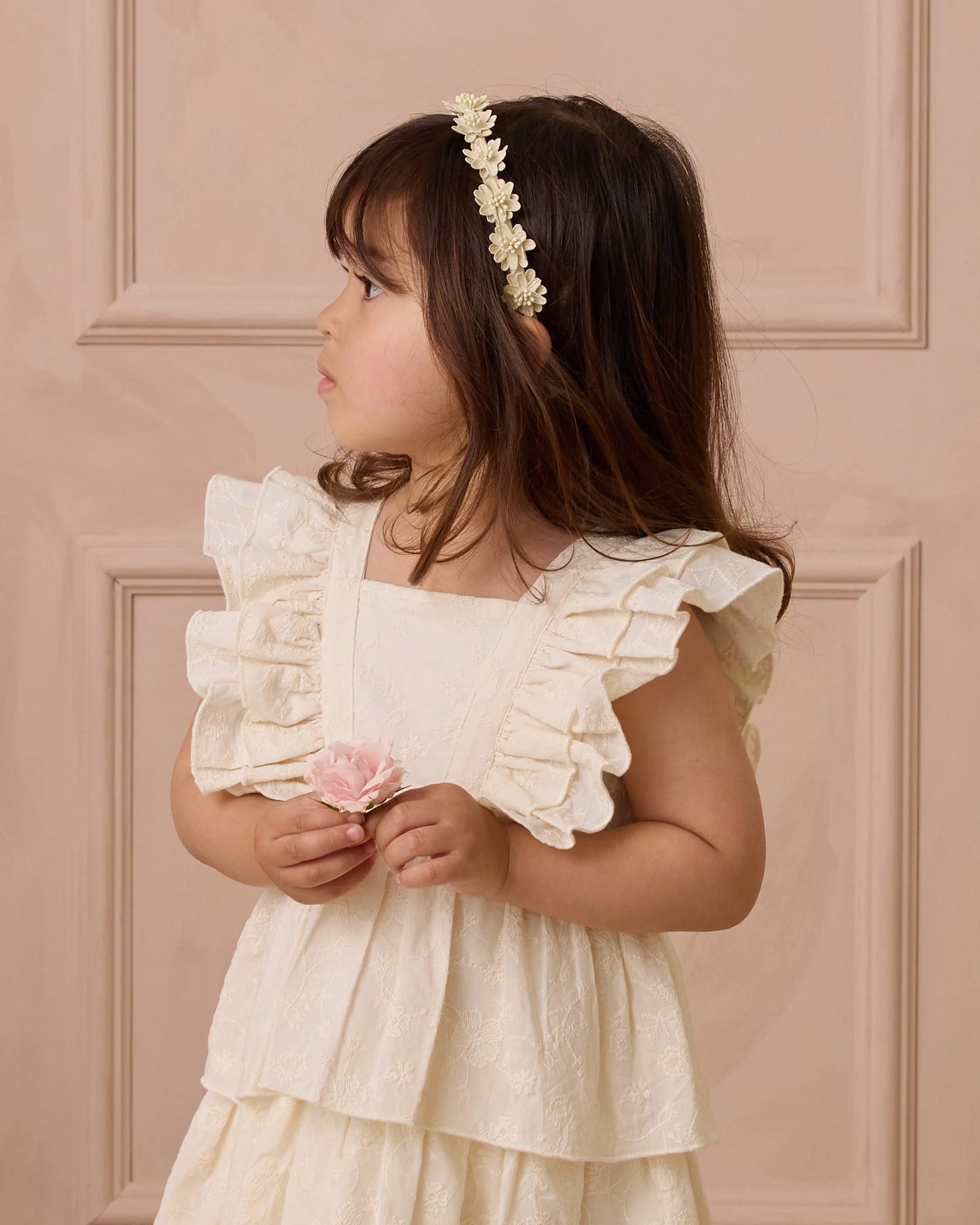 Floral Headband | Ivory