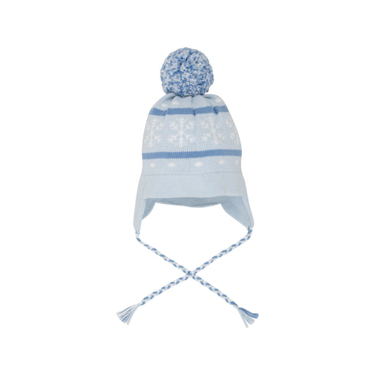 Parrish Pom Pom Hat | Buckhead Blue/Barbados Blue Snowflake